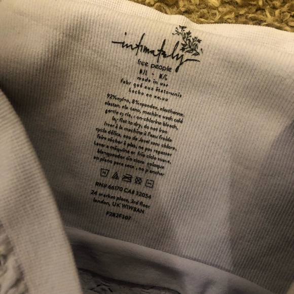 free people | purple ‘honey’ textured tube top - Picture 6 of 6